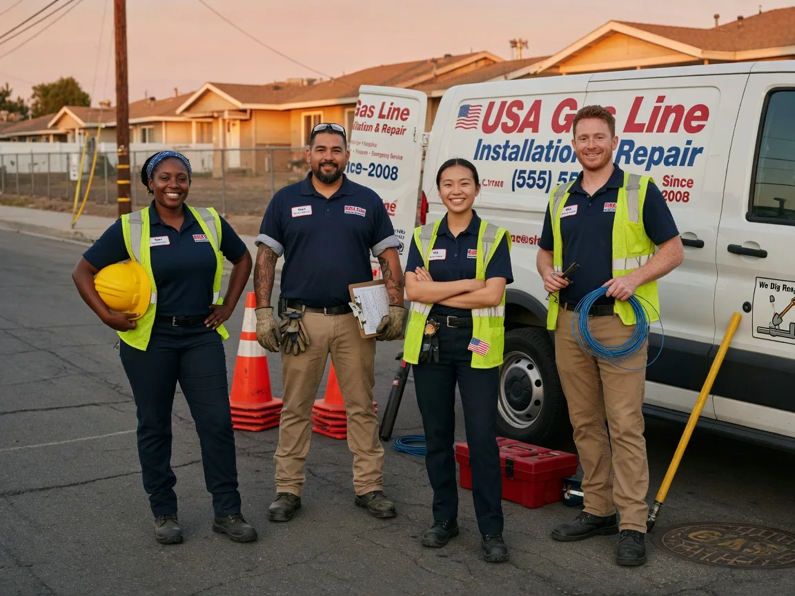 Gas Line Installation company in New Tripoli, PA